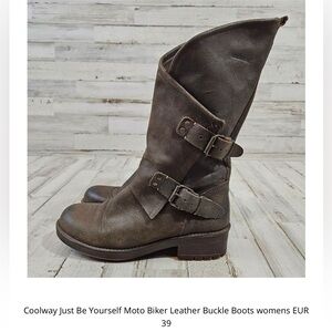 Coolway “just be yourself “ moto boots